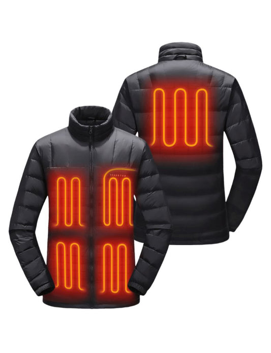 [Final Sale] Men's 3-in-1 Heated Down Jacket 7.4V [S,M,L,2XL,XL,3XL]