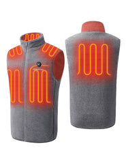 [Open Box] Men's Heated Fleece Vest 7.4V [S,M,L,XL,2XL,3XL,4XL,5XL]