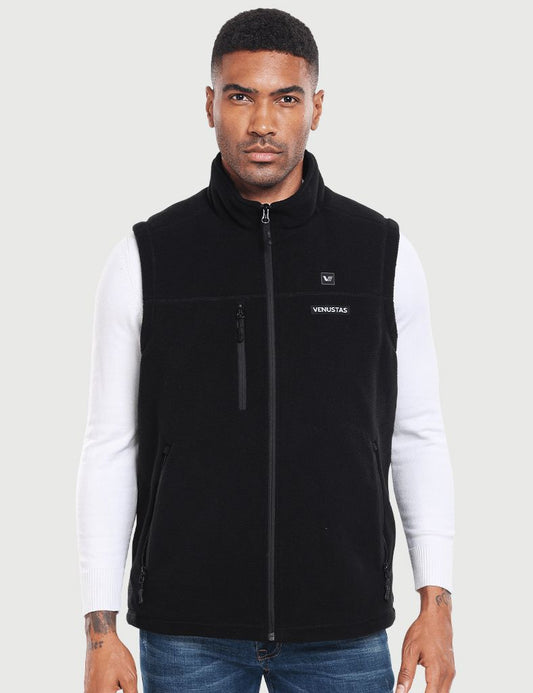 Men’s Heated Recycled Fleece Vest