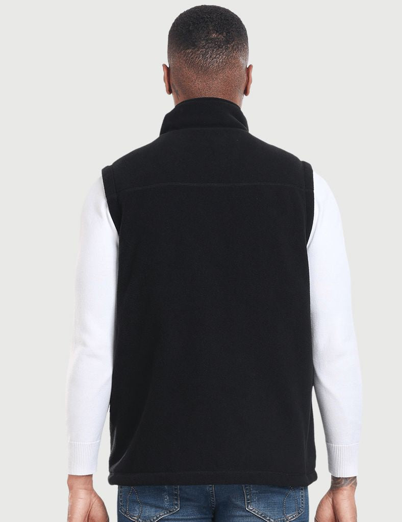 Men’s Heated Recycled Fleece Vest