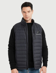 Men's Heated Vest with Stand Collar 7.4V