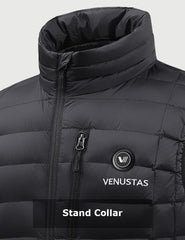 [Open Box] Men’s Heated Vest with Stand Collar 7.4V[L,XL,4XL], M52