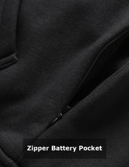 Zipper Battery Pocket
