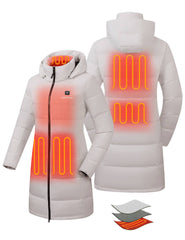 Women’s Heated Recycled Down Jacket 7.4V, EW72