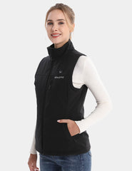 Women's Recycled Heated Softshell Golf Vest 7.4V, W42