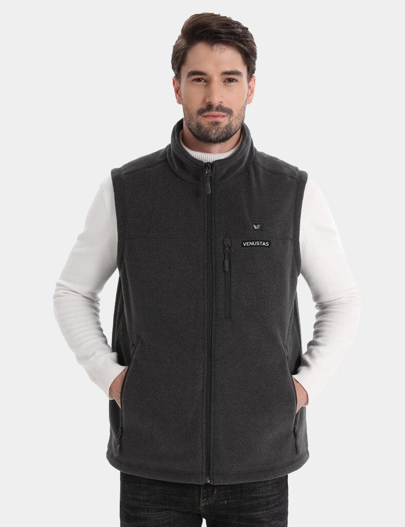 Men’s Heated Recycled Fleece Vest 7.4V, EM21