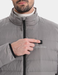 Men's Recycled Heated Lightweight Down Jacket 7.4V