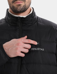 Men's Recycled Heated Lightweight Down Jacket 7.4V