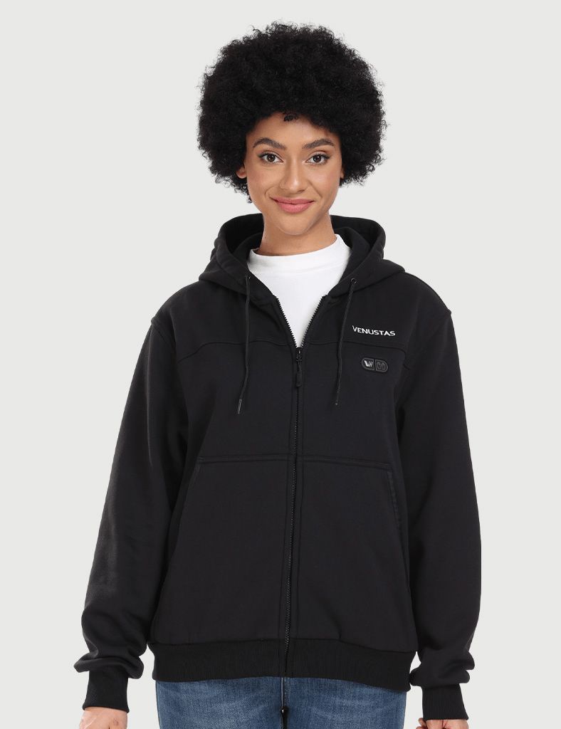 Unisex Dual Control Heated Fleece Hoodie