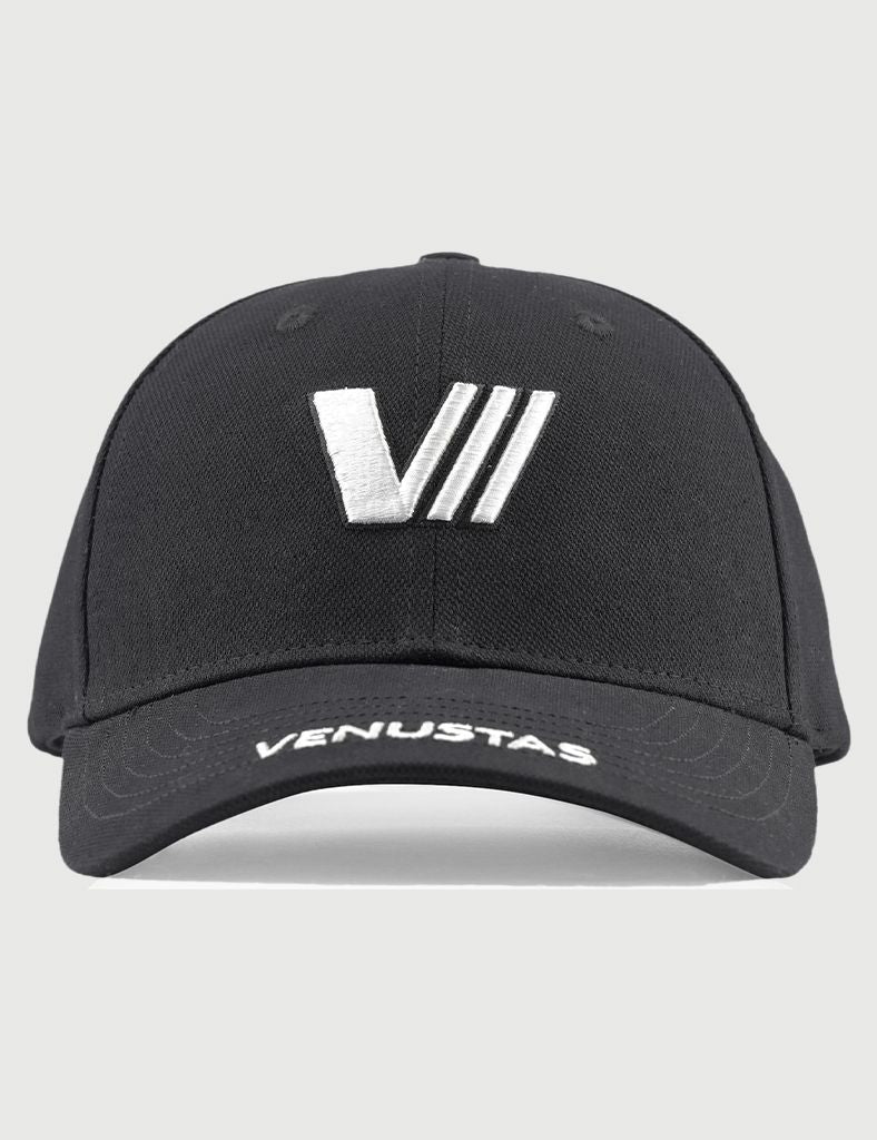 Venustas Black Baseball Cap