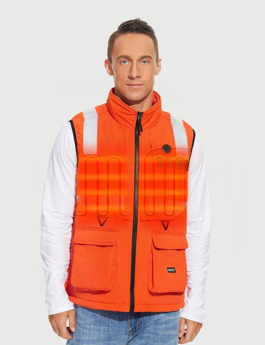 [Final Sale] Heated Hunting Vest For Unisex, 7.4V [S]
