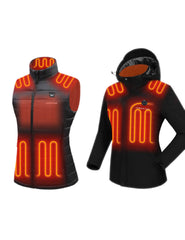 [Bundle Deal] Women's Heated Jacket 7.4V & Women's Heated Vest 7.4V