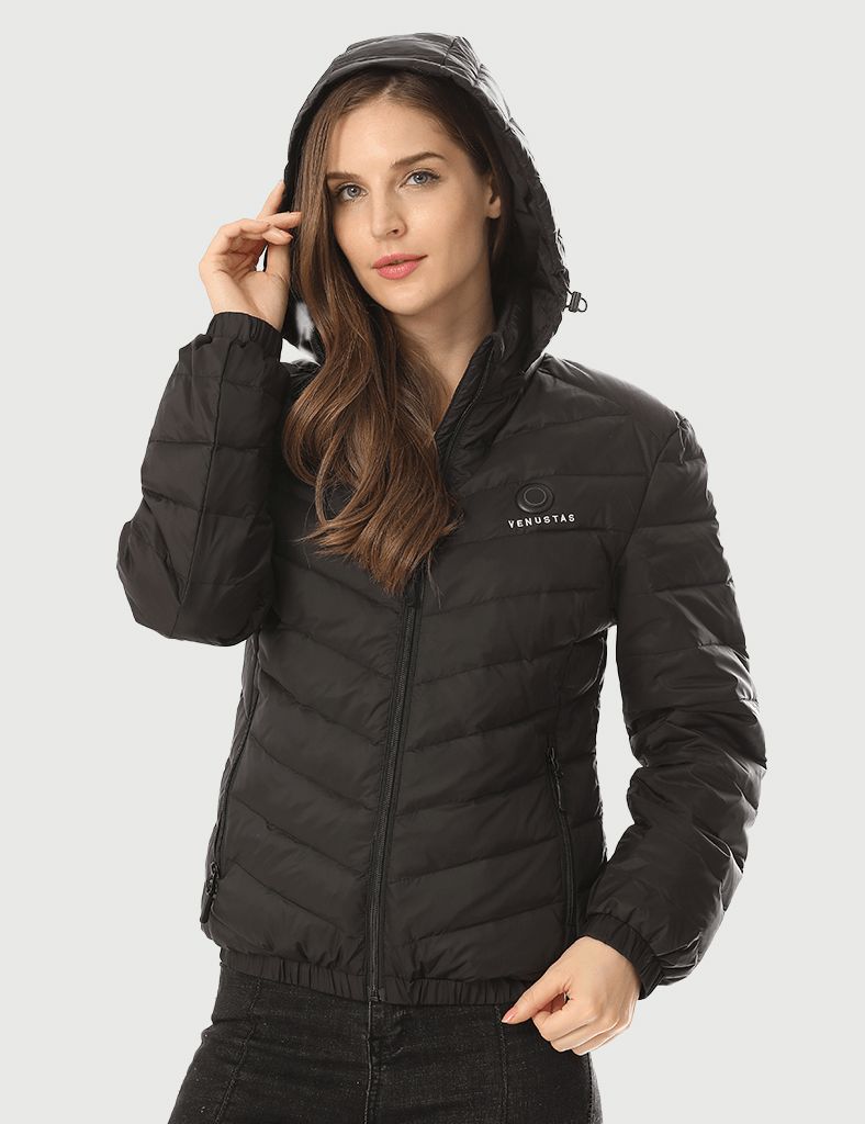 [Final Sale For CA] Women's Heated Down Jacket 7.4V [XL]