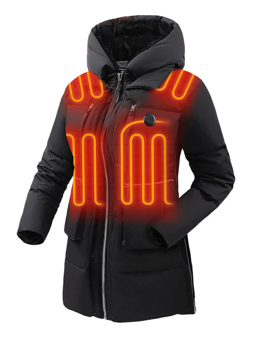 [Final Sale] Women’s Heated Down Parka, 7.4V [XS,S,M,L,XL]