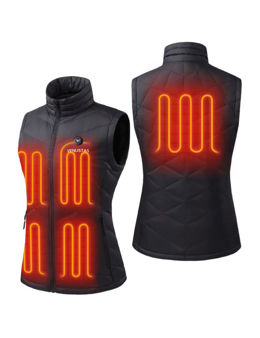 [Open Box] Women’s Heated Down Vest 7.4V with Heating Pockets, W51 [XS,S,L,2XL]