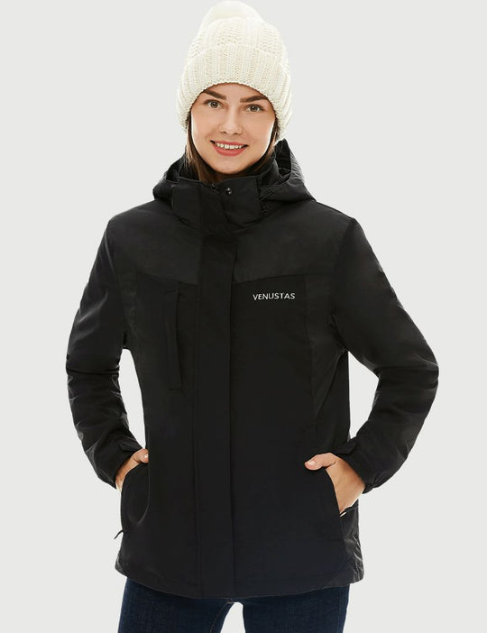 Women's 3-in-1 Heated Jacket 7.4V with Heating Pockets