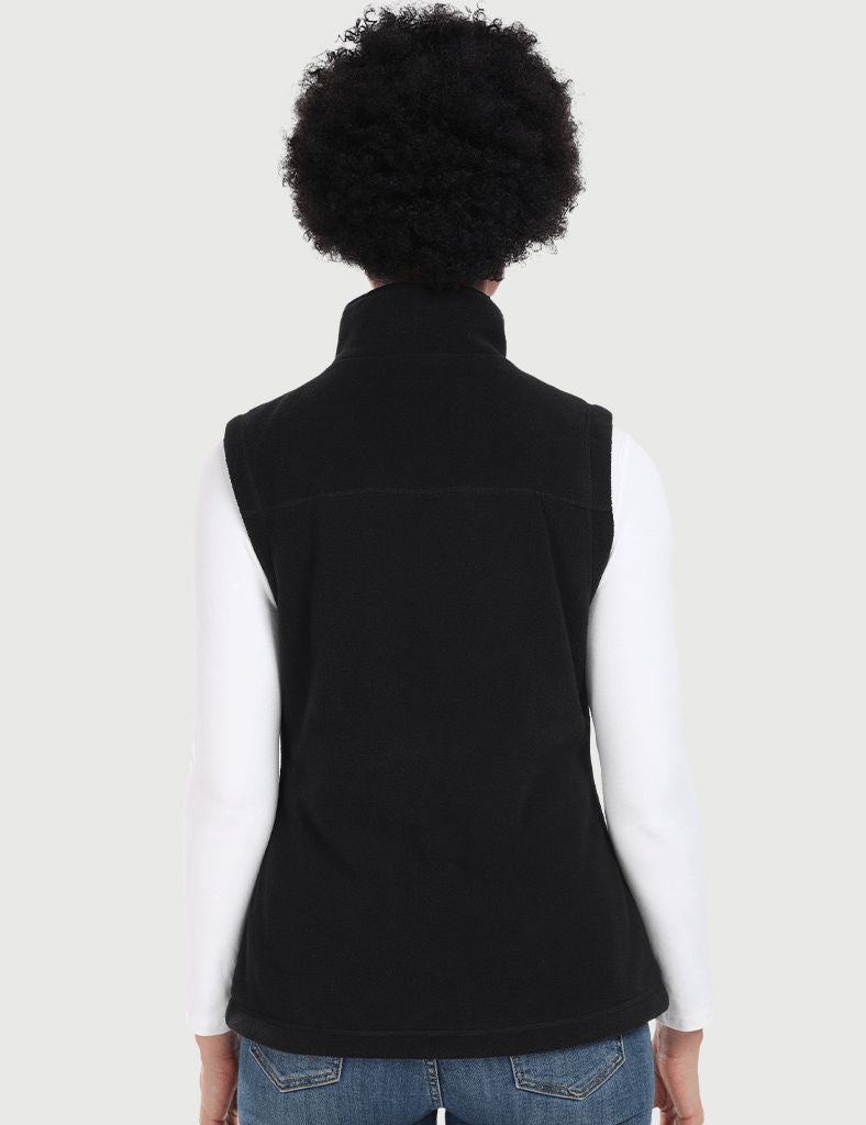 Women’s Heated Recycled Fleece Vest 7.4V
