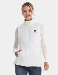 Women's Classic Heated Vest 7.4V - Milk White/ Light Grey/ Burgundy/ Pink