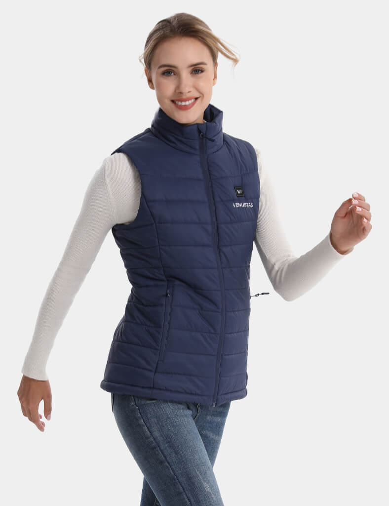 Women's Classic Heated Vest 7.4V - Navy/ Moss/ Harbon Blue