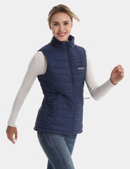 Women's Classic Heated Vest 7.4V - Navy/ Moss/ Harbon Blue, W2118