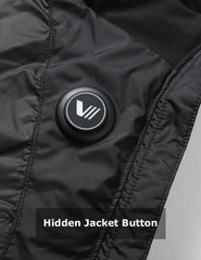 Hidden Jacket Button