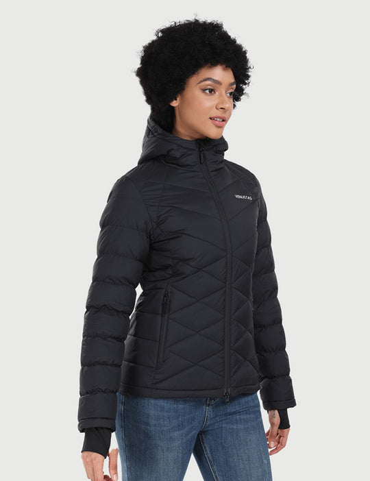Women’s Heated FELLEX® Hooded Puffer Jacket 7.4V