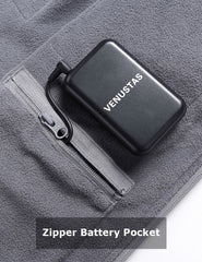 Zipper Battery Pocket