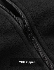 [Open Box] Zipper up Heated Fleece Jacket for Men 7.4V [M,L,XL,2XL,3XL,4XL]