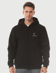 [Final Sale For CA] Zipper up Heated Hoodie for Unisex 7.4V [S,XL,2XL]