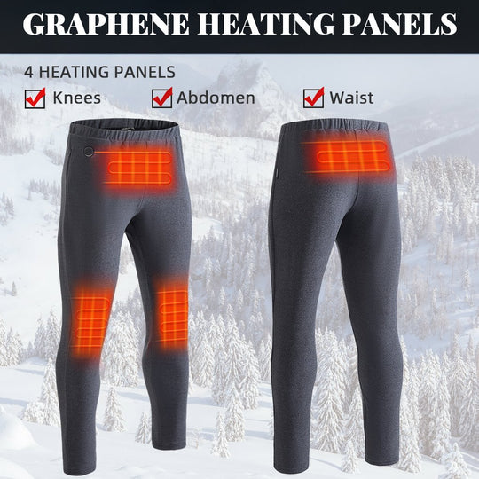 Venustas Heated Thermal Underwear Pants For Men, 5V