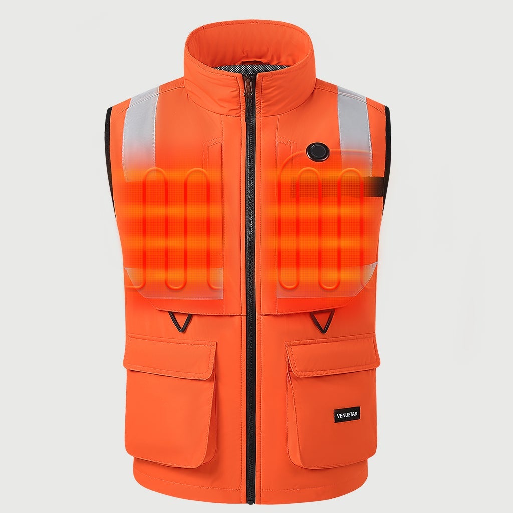 Venustas [NEW] Heated Hunting Vest For Unisex, 7.4V