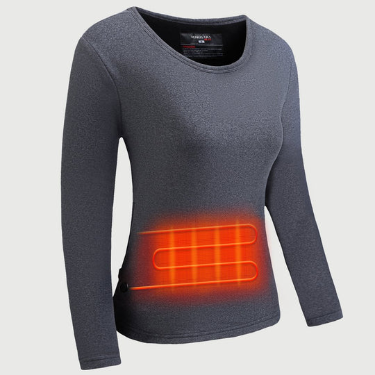 Venustas [Open Box] Heated Thermal Underwear Shirt For Women, 5V [XS]