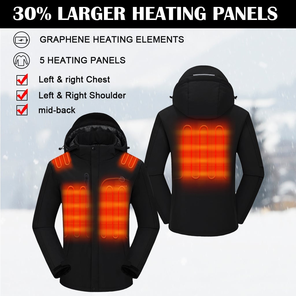 Venustas [Open Box] Men's Heated Jacket 7.4V