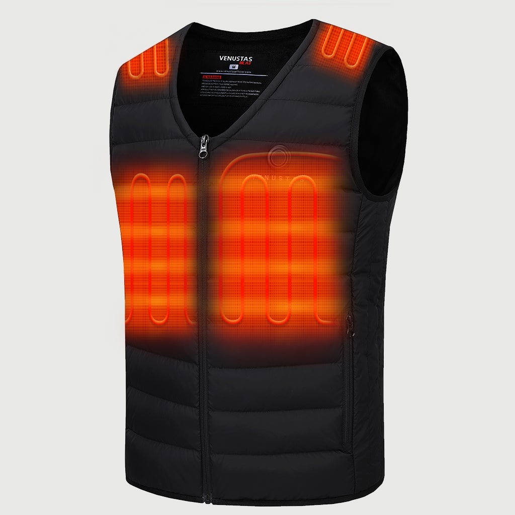 Venustas [Open Box] Men's Heated Vest with V-neck 7.4V